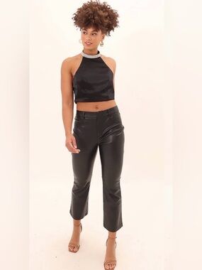 Anthropologie Greylin Paz Vegan Leather Pant